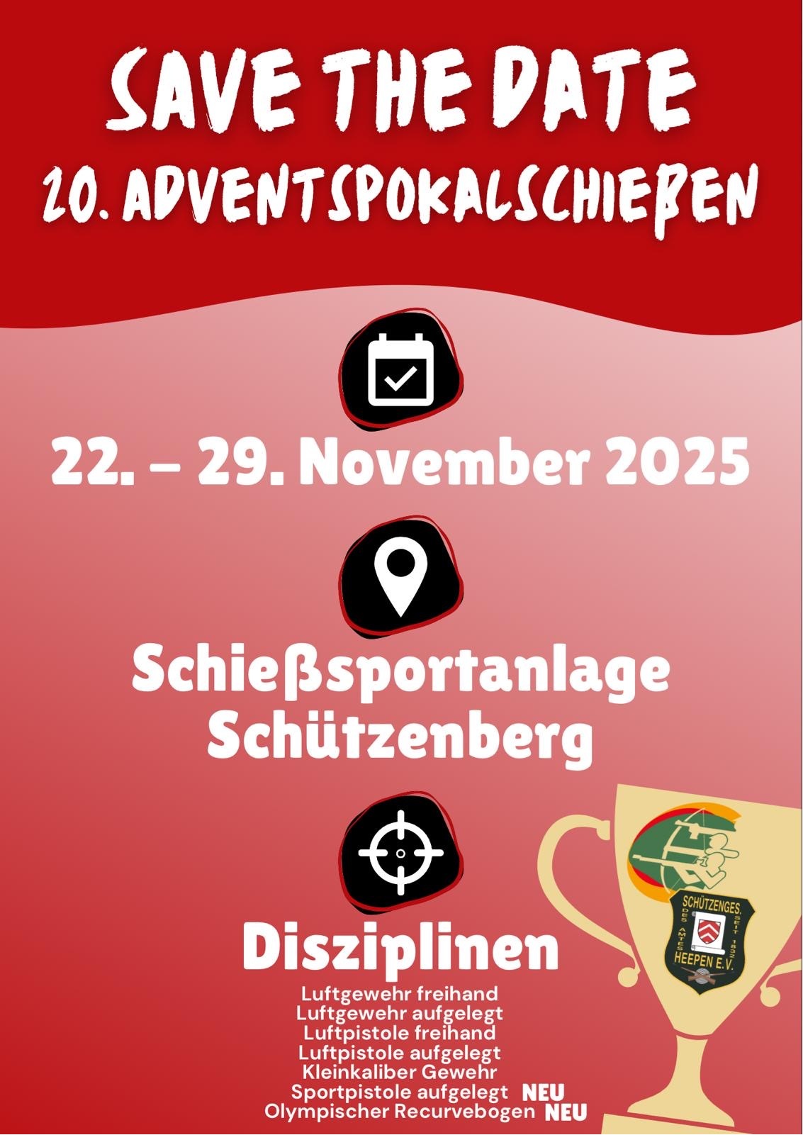 2025 09 28 SG Heepen 20. Adventspokal