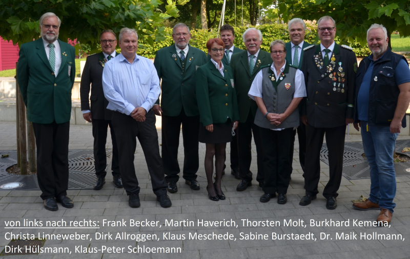 Delegiertentag des Schützenkreises Bielefeld am 21.08.2021