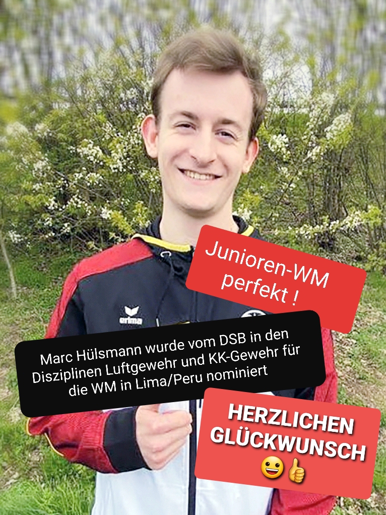 Marc Hülsmann für die WM in Peru nominiert!